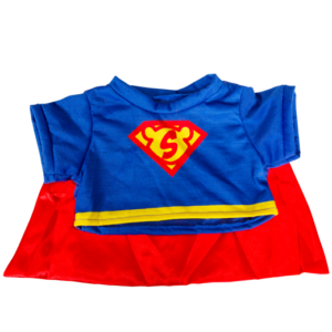 Super Tee With Cape (16") pack of 6