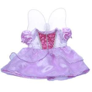 Purple Cinderella Dress With Wings (16") pack of 6