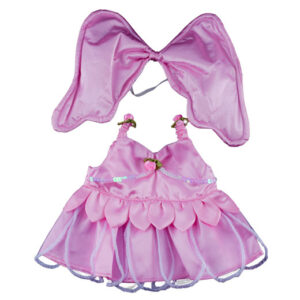Pink Butterfly Outfit (16") pack of 6