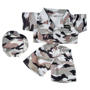 Army Desert Outfit With Badge - (16") pack of 6