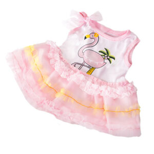 Flamingo Dress (16") pack of 6