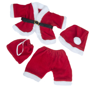 Santa Claus Outfit - (16") pack of 6