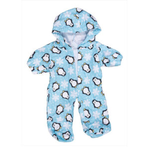 Penguin Hoodie Footies - (16") pack of 6
