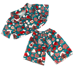 Gingerbread PJ'S - (16") pack of 6