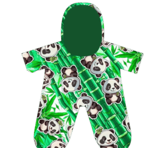 Panda Morph Suit (16") Pack of 6